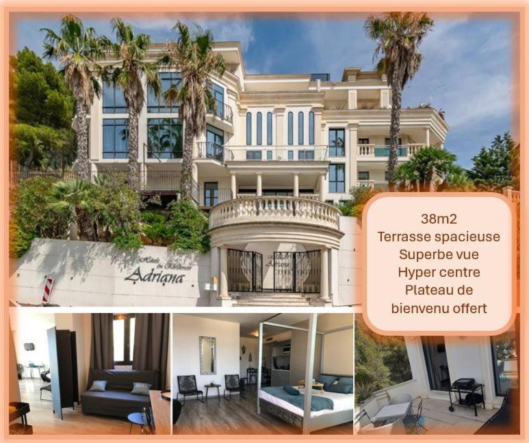 Grand Studio Terrasse De Standing, Pleine Vue Village Et Mer Carry-le-Rouet Exterior photo